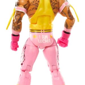 Mattel WWE Rey Mysterio Top Picks Elite Collection Action Figure, Articulation & Life-Like Detail, Interchangeable Accessories, 6-in