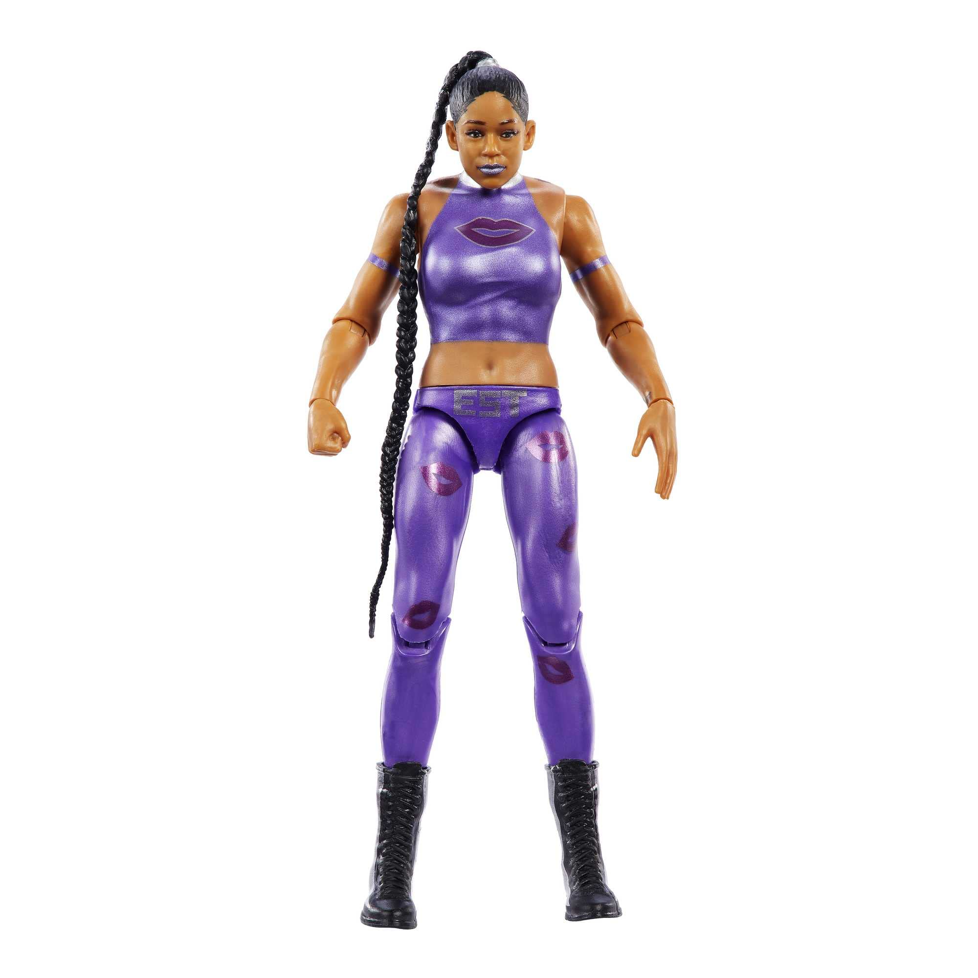 Mattel WWE WrestleMania Bianca Belair Action Figure, Collectible with 10 Points Articulation & Life-like Detail, 6-inch