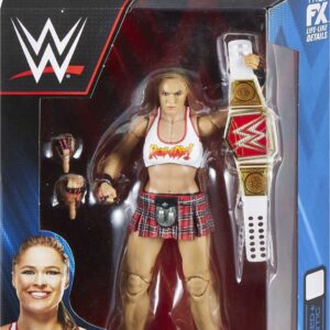 Mattel WWE Ronda Rousey Top Picks Elite Collection Action Figure, Articulation & Life-Like Detail, Interchangeable Accessories, 6-inch