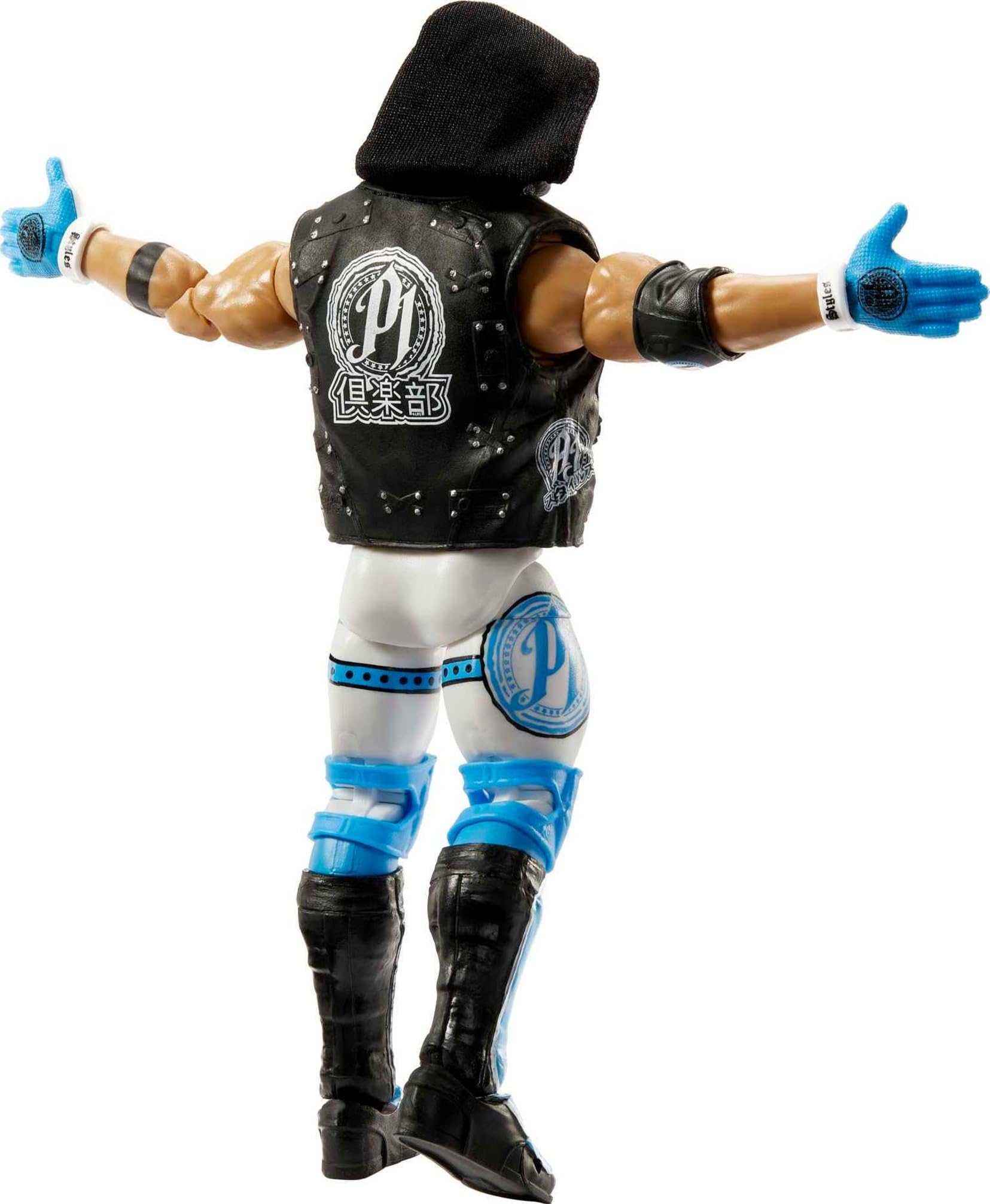 Mattel WWE AJ Styles Ultimate Edition Action Figure with Interchangeable Accessories, Articulation & Life-Like Detail, 6-inch