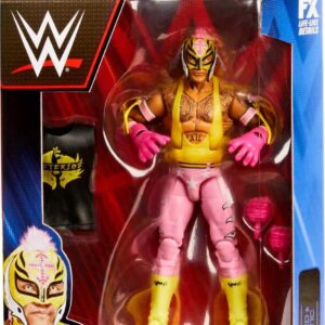 Mattel WWE Rey Mysterio Top Picks Elite Collection Action Figure, Articulation & Life-Like Detail, Interchangeable Accessories, 6-in