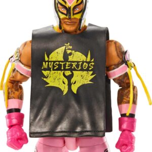 Mattel WWE Rey Mysterio Top Picks Elite Collection Action Figure, Articulation & Life-Like Detail, Interchangeable Accessories, 6-in