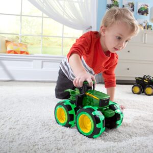 John Deere Tractor - Monster Treads Lightning Wheels - Motion Activated Light Up Monster Truck Toy - John Deere Toys - Frustration Free Packaging - Kids Outdoor Toys Ages 3 Years and Up