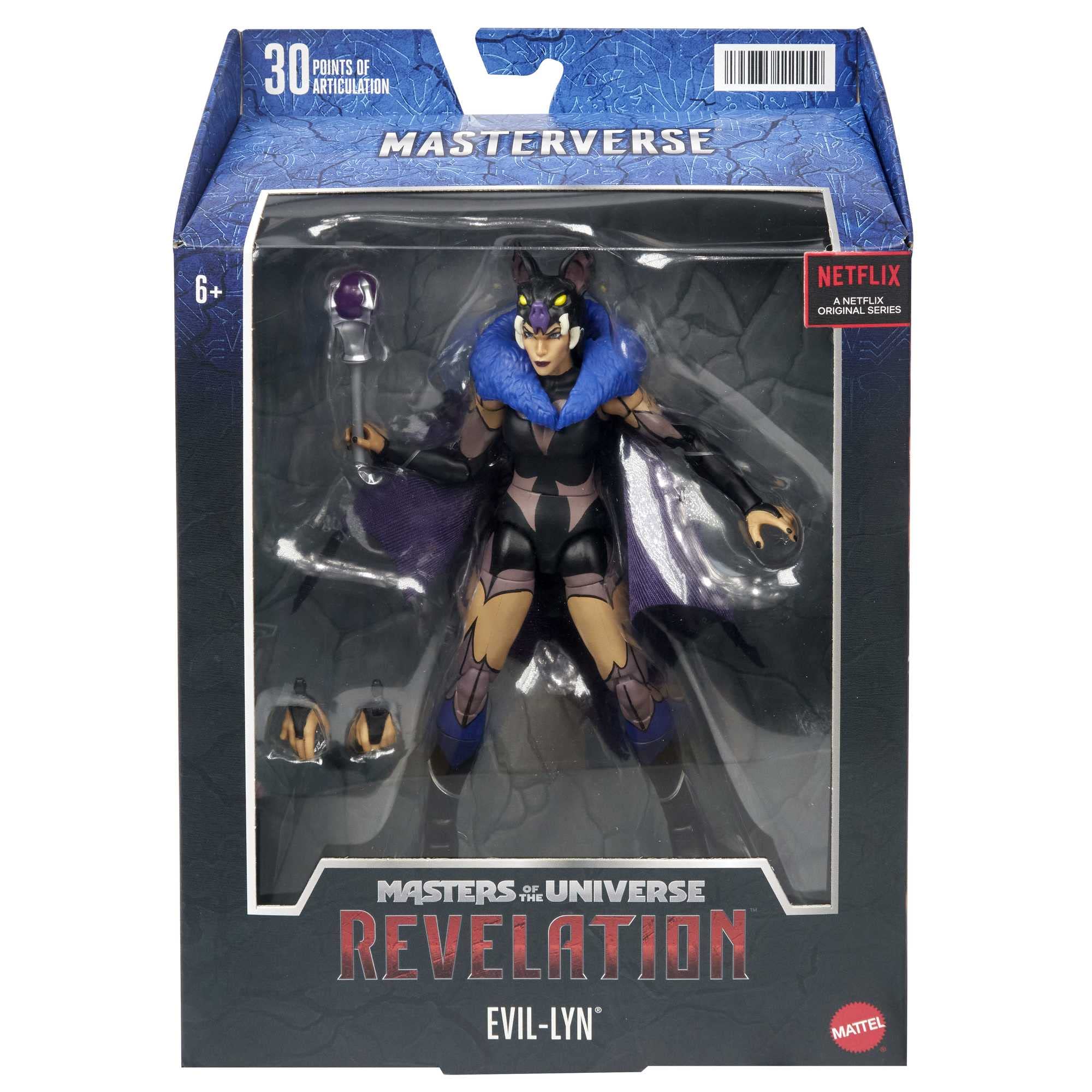 Masters of the Universe Masterverse Action Figure, Sorceress Evil-Lyn Toy Collectible with Articulation & Accessories, 7 inch