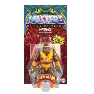 Masters of the Universe Origins Action Figure & Accessory, Rise of Snake Men Hypno with Mini Comic Book, 5.5 inch