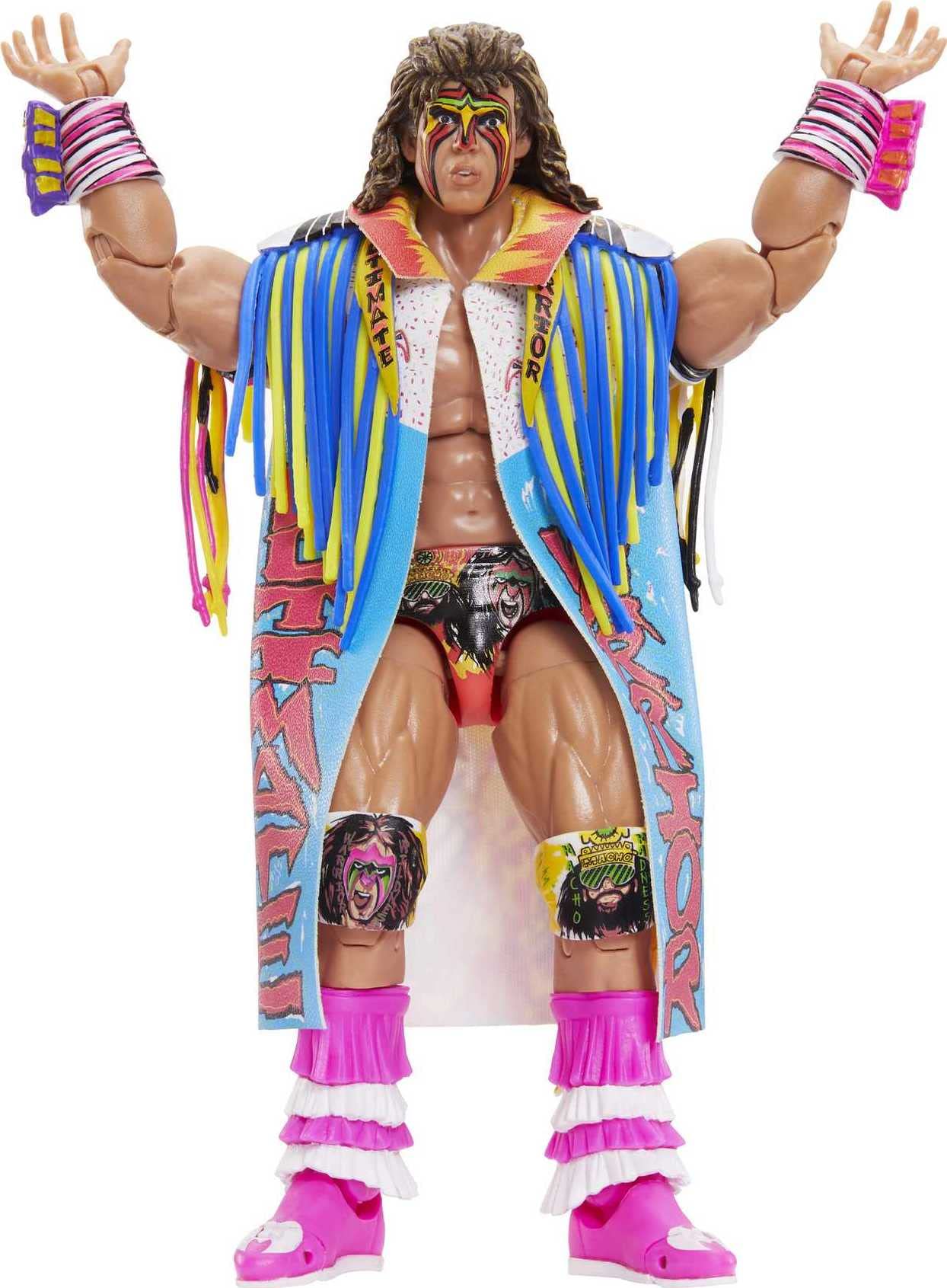 Mattel WWE Warrior Ultimate Edition Action Figure with Interchangeable Accessories, Articulation & Life-Like Detail, 6-inch