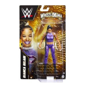 Mattel WWE WrestleMania Bianca Belair Action Figure, Collectible with 10 Points Articulation & Life-like Detail, 6-inch