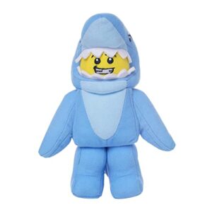 lego minifigure shark suit guy 9" plush character