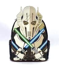 star wars general grievous cosplay double strap shoulder bag