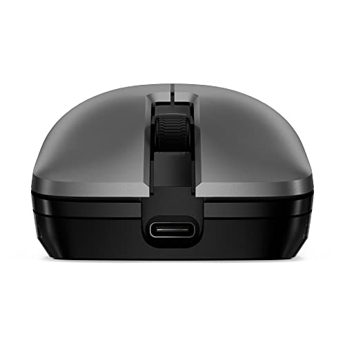 Lenovo Legion M600s RGB Wireless Gaming Mouse – 19,000 DPI, 6 Programmable Buttons, 70 Hours Battery Life, Tri-Mode Connectivity (2.4 GHz, Bluetooth, Wired), (Iron Grey)