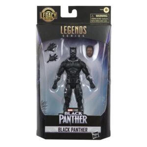 marvel legends series black panther (origin suit) legacy collection 6-inch articulated action figure