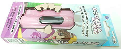 Gotcha Go-Tcha Ranger LED Touch Screen for Pocket Monster Go Plus Accessory for iPhone/Android - Pink