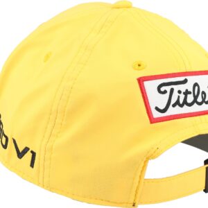 Titleist Tour Performance 2022 Hat (Gold/Black, Adjustable) Golf Cap