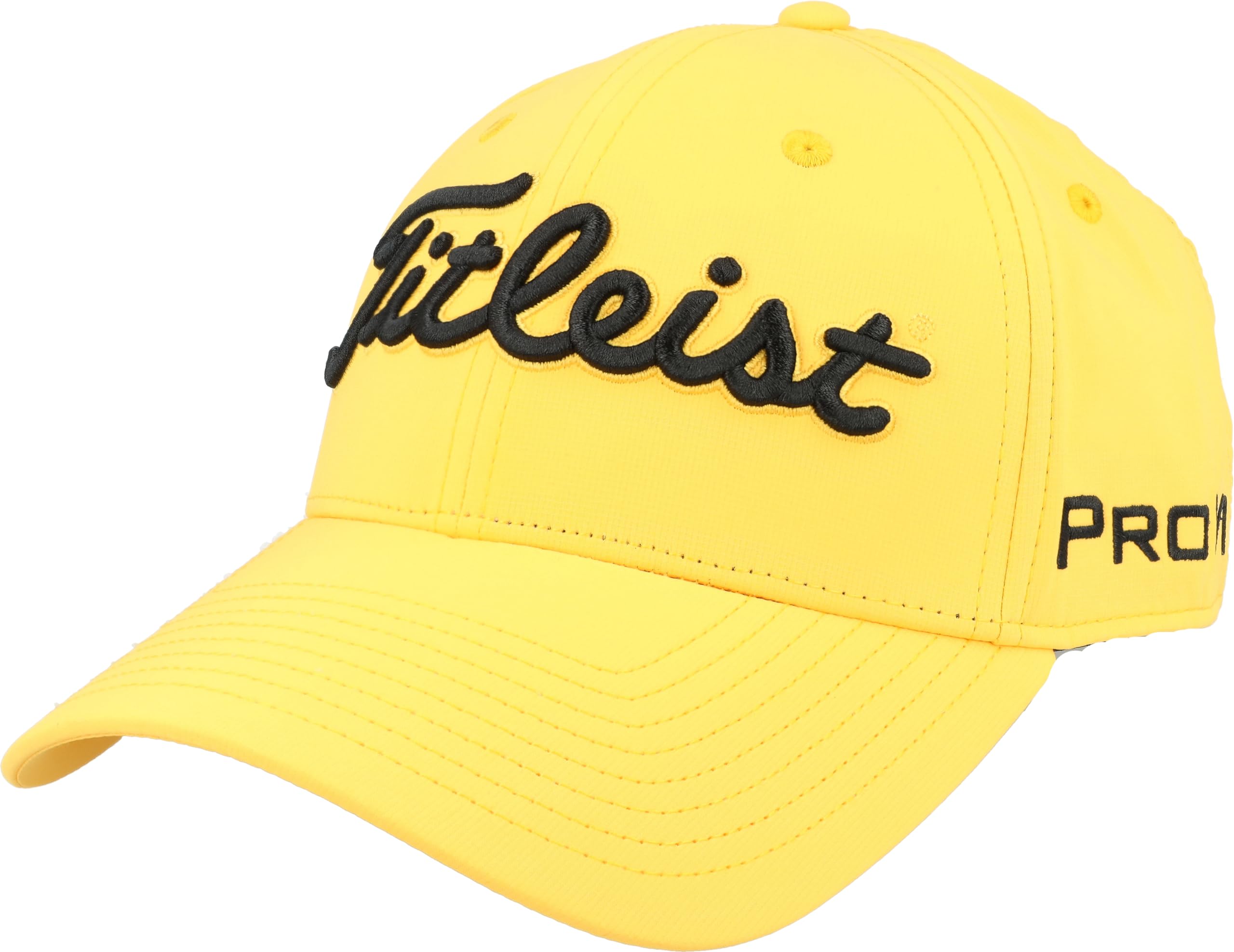 Titleist Tour Performance 2022 Hat (Gold/Black, Adjustable) Golf Cap