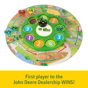 John Deere Go Johnny Go Board Game - Cooperative Farming Games for Game Night - John Deere Toys and Board Games - Farm Toy Games for Kids - Family Games Ages 5 Years and Up