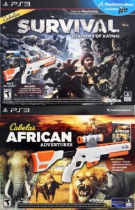 cabela's double gun bundle shadows of katmai + african adventures games for sony ps3 playstation 3