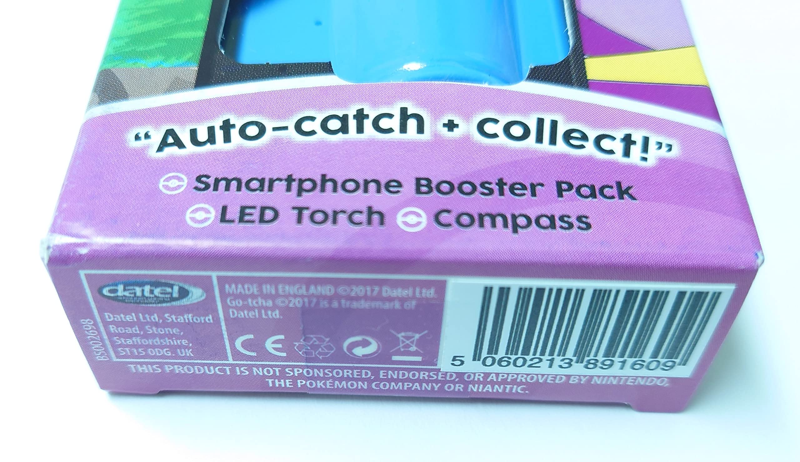 Gotcha Go-Tcha Ranger LED Touch Screen for Pocket Monster Go Plus Accessory for iPhone/Android - Blue