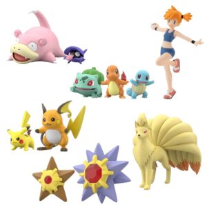 Bandai Shokugan Pokemon Scale World Kanto Region 3 Set