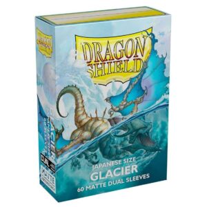 Dragon Shield Dual Matte Mini Japanese Glacier 60 ct Card Sleeves Individual Pack