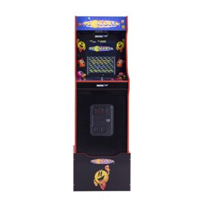 ARCADE1UP Pacmania Bandai Legacy Edition with Riser & Light-up Marquee Arcade Cabinet