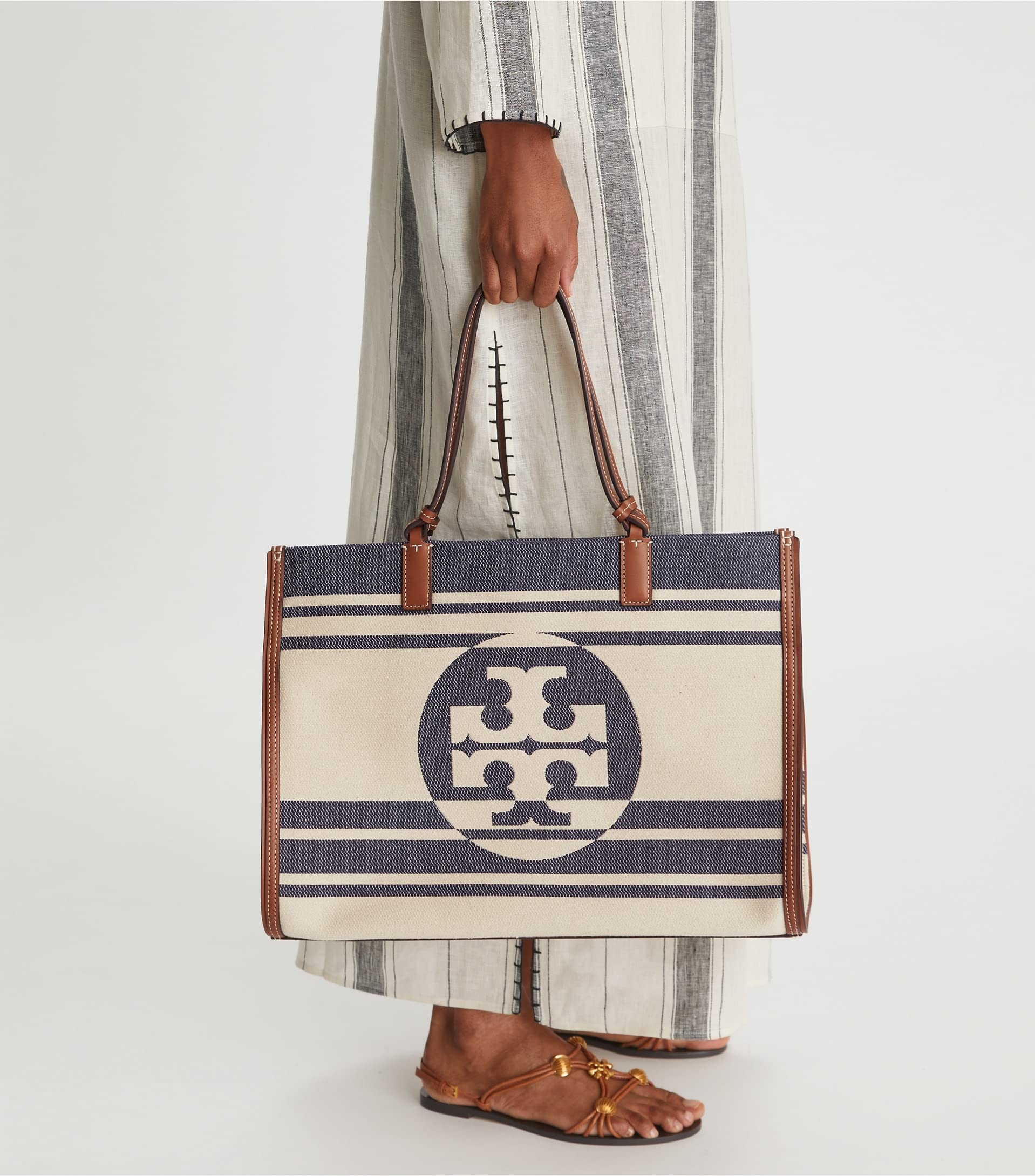 Tory Burch Women's Ella Tote, Royal Navy