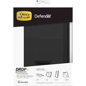 OtterBox Defender Series Series Case for iPad 10th Gen (ONLY) - Black (Non-Retail Packaging)