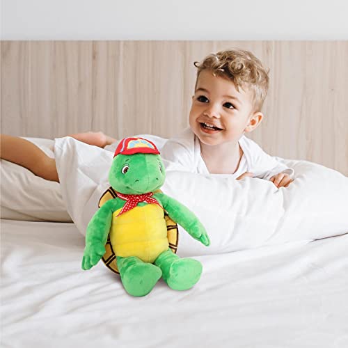 Mighty Mojo Franklin The Turtle Plush Doll - Based on The Popular Children’s Book - 14" Plush Toy Doll for Kids 3 Years and Up - Learn and Play with Your New Plush Friend