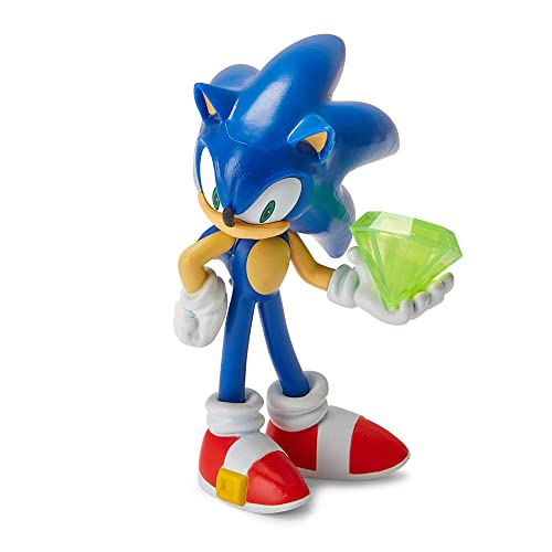 Sonic The Hedgehog Action Figure Toy – Sonic The Hedgehog Figure with Tails, Knuckles, Amy Rose, and Shadow Figure. 4 inch Action Figures - Sonic The Hedgehog Toys