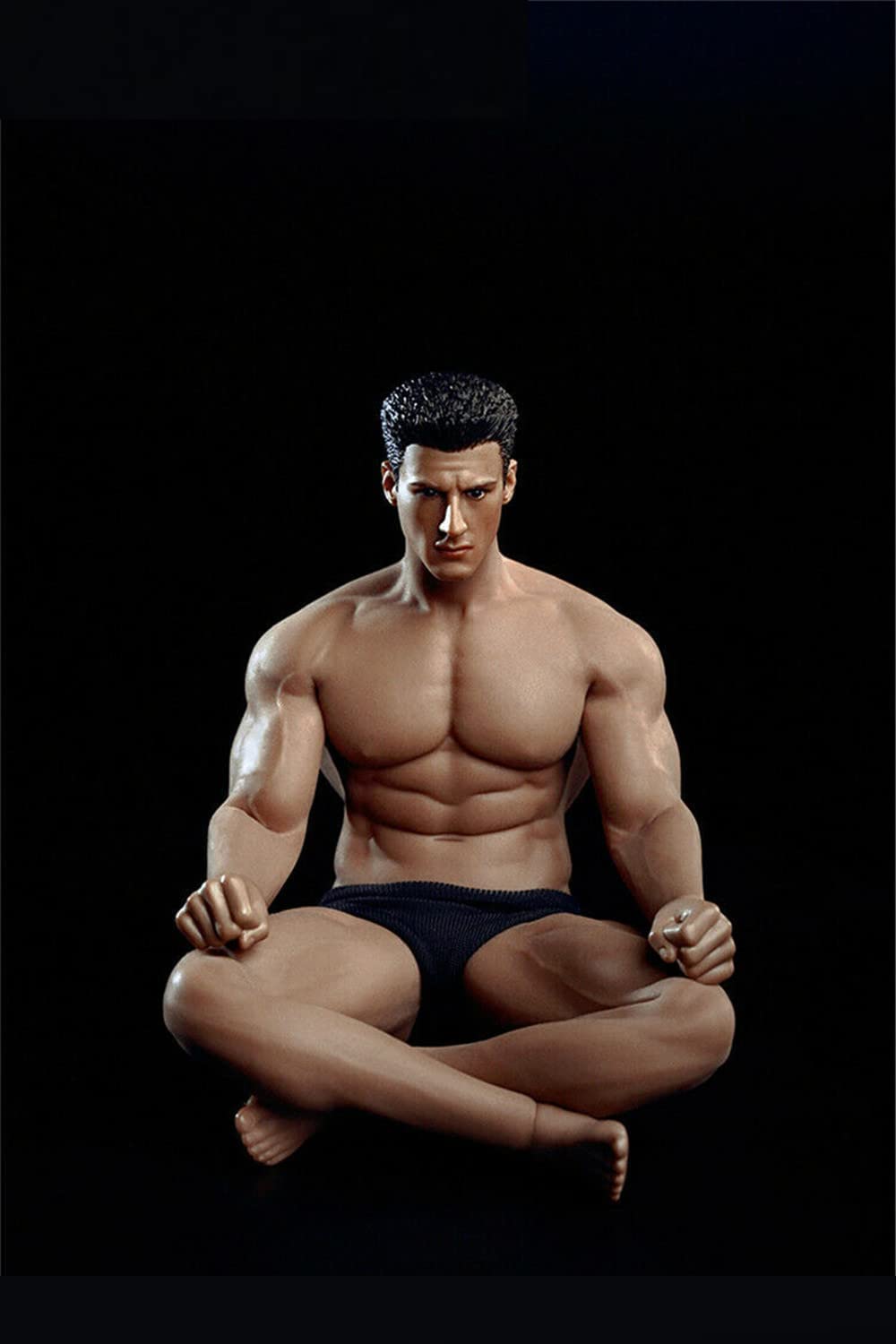 1/12 Scale Male Action Figure,6inch Male Super-Flexible Seamless Action Figure Body Doll Collection(TM02A Strong Version)