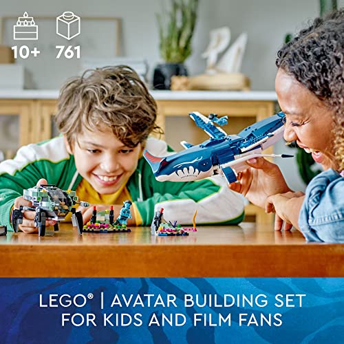 LEGO Avatar: The Way of Water Payakan The Tulkun & Crabsuit 75579, Building Toy Set, Movie Underwater Ocean with Whale-Like Sea Animal Creature Figure