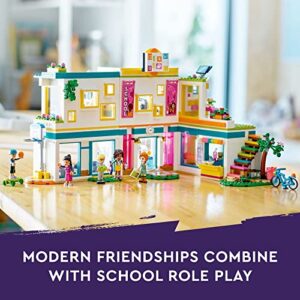 LEGO Friends Heartlake International School 41731, Building Toy with 5 Mini-Dolls and Accessories, Pretend Play School Classroom Building Kit, Gift for Christmas for Girls, Boys and Kids Ages 8 and Up