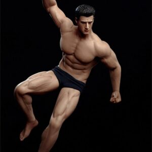 1/12 Scale Male Action Figure,6inch Male Super-Flexible Seamless Action Figure Body Doll Collection(TM02A Strong Version)