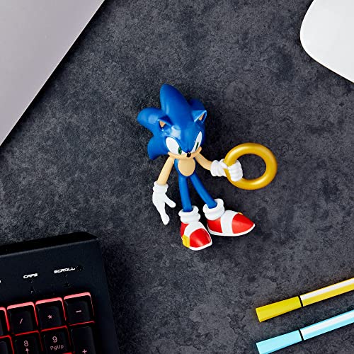 Sonic The Hedgehog Action Figure Toy – Sonic The Hedgehog Figure with Tails, Knuckles, Amy Rose, and Shadow Figure. 4 inch Action Figures - Sonic The Hedgehog Toys