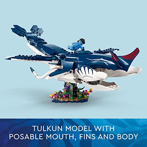 LEGO Avatar: The Way of Water Payakan The Tulkun & Crabsuit 75579, Building Toy Set, Movie Underwater Ocean with Whale-Like Sea Animal Creature Figure