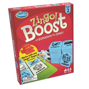 ThinkFun Zingo! Booster Pack #2 - Expansion Pack for Popular Zingo! Game | Designed for Kids Ages 4 and Up | Brain-Stimulating Word Puzzle Game | Trusted by Families Worldwide