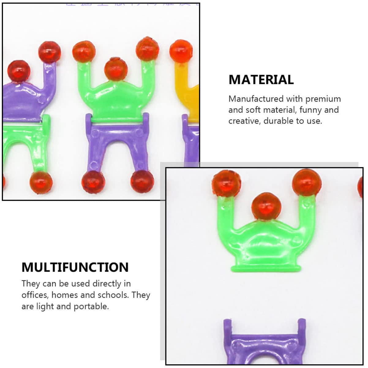 6pcs Wall Walker Climbing Man Toy Window Crawler Toy Toy Toy Sticky Rolling