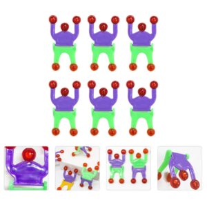 6pcs Wall Walker Climbing Man Toy Window Crawler Toy Toy Toy Sticky Rolling