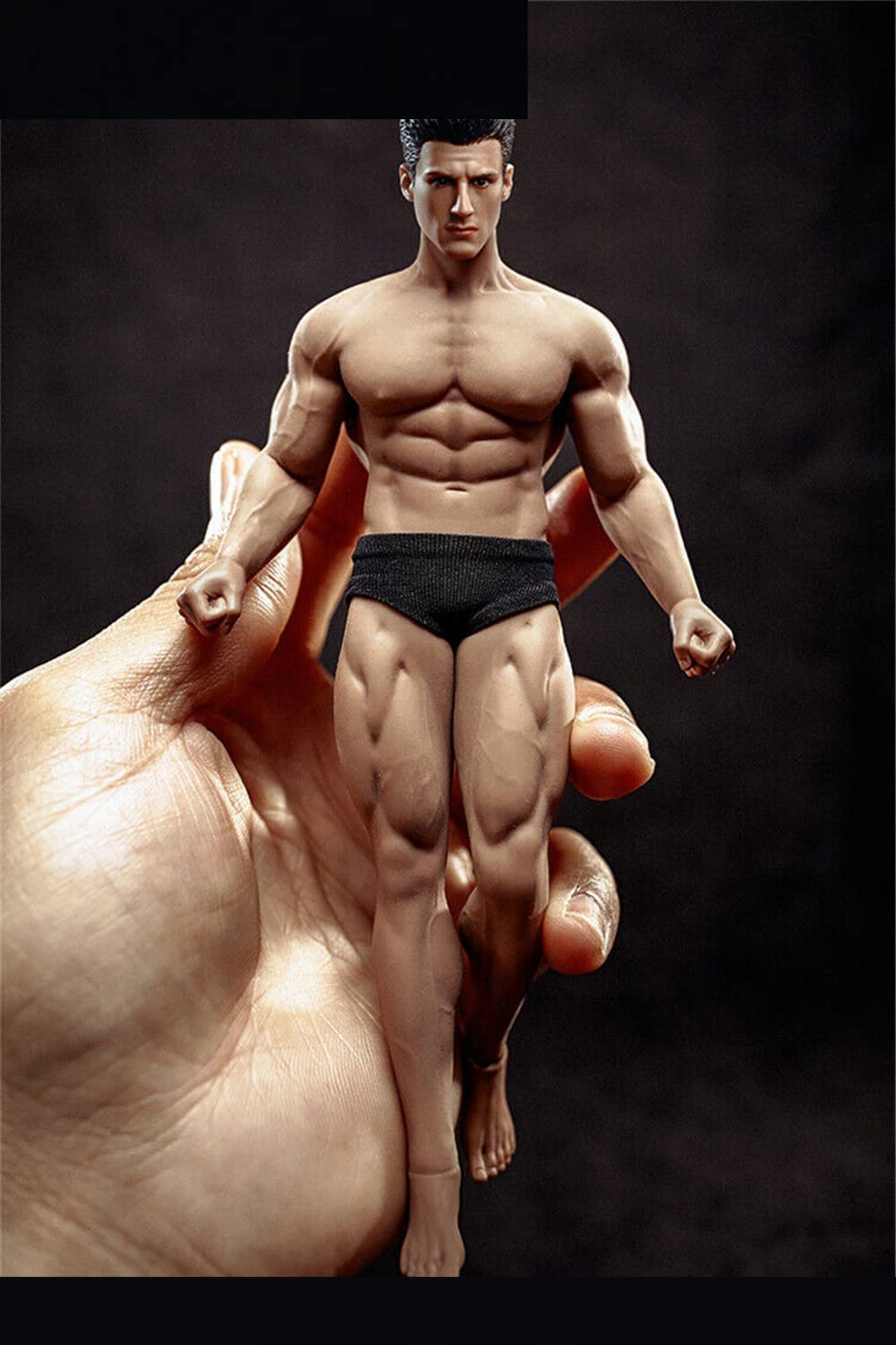 1/12 Scale Male Action Figure,6inch Male Super-Flexible Seamless Action Figure Body Doll Collection(TM02A Strong Version)