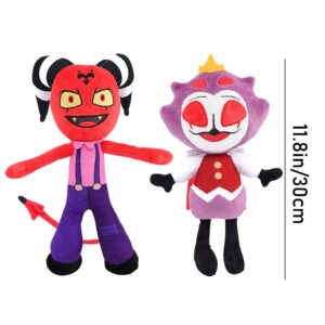 CYOIDAI Xoerotk Haluva Boss Plush Toy, 2PCS Boss Stollas and Blritzo Plush Toy Figure (2PCS Haluva Boss)