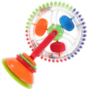 Toyvian Circus Development Ferris Wheel Baby Ferris Wheel Wind up Ferris Wheel Tray Suction: Suction Early Learning Suction