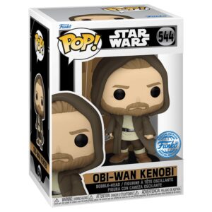 funko pop! obi-wan kenobi in jedi robe - star wars special edtion multicolor exclusive #544