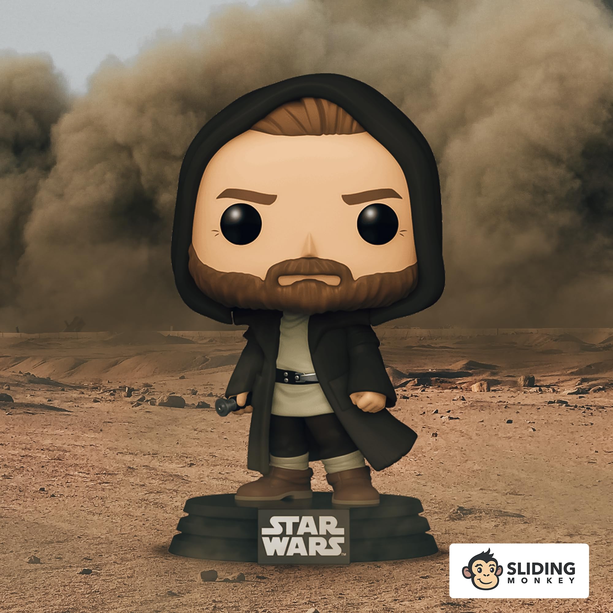 Funko Pop! OBI-Wan Kenobi in Jedi Robe - Star Wars Special Edtion Multicolor Exclusive #544