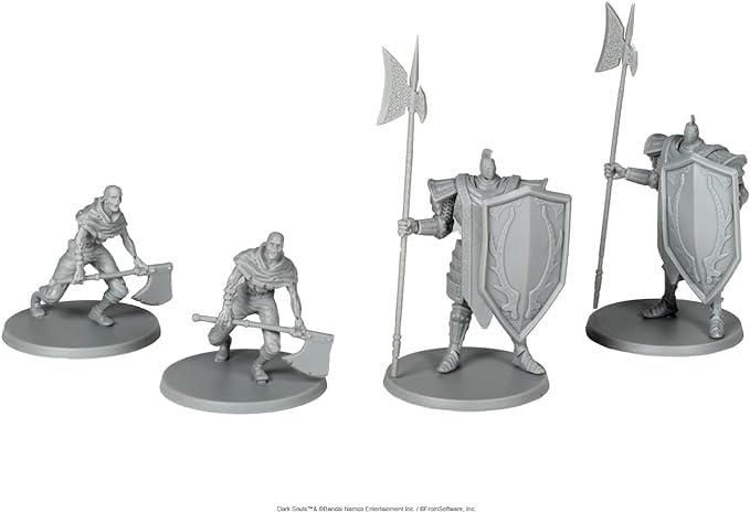 Dark Souls The Role Playing Game: The Steadfast & The Hollow Miniatures & Stat Cards