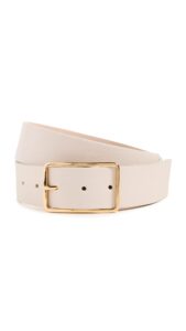 b-low the belt women's milla belt, bone gold, m