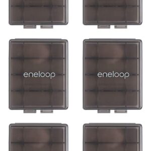 Panasonic eneloop pro AAA High Capacity Batteries (8-pack) and Battery Storage Cases (6-pack)