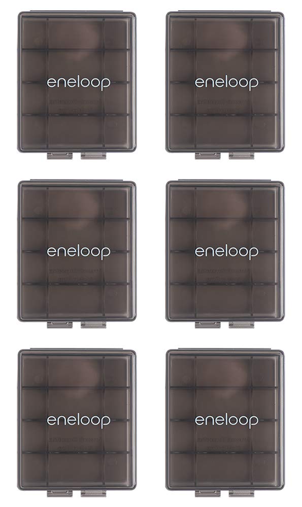 Panasonic eneloop pro AAA High Capacity Batteries (8-pack) and Battery Storage Cases (6-pack)