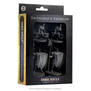 Dark Souls The Role Playing Game: The Steadfast & The Hollow Miniatures & Stat Cards