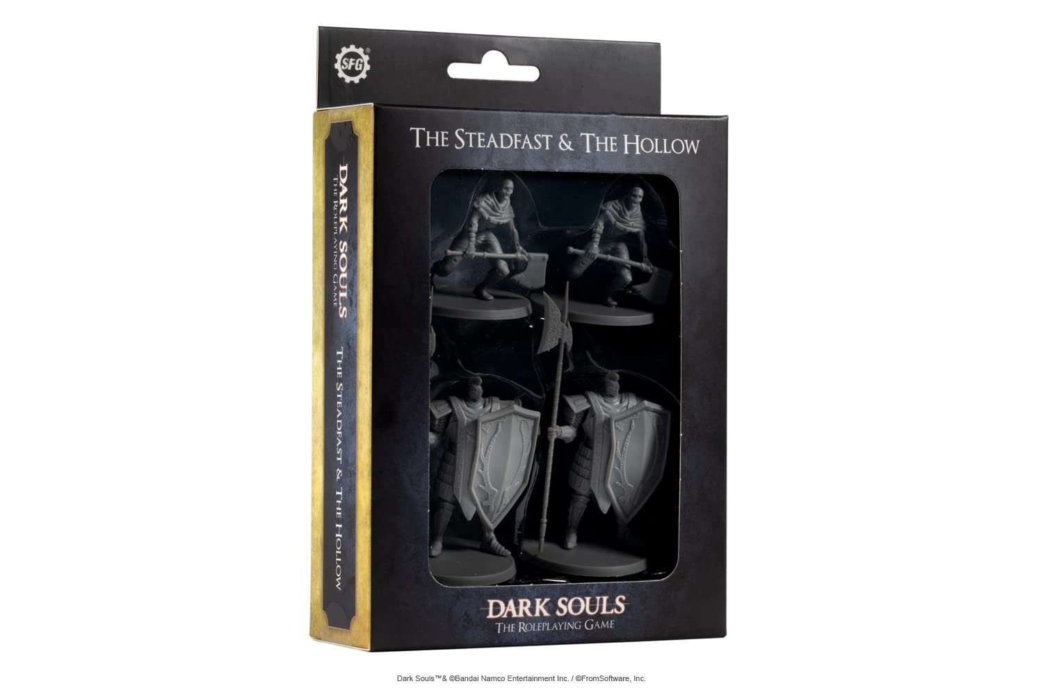 Dark Souls The Role Playing Game: The Steadfast & The Hollow Miniatures & Stat Cards