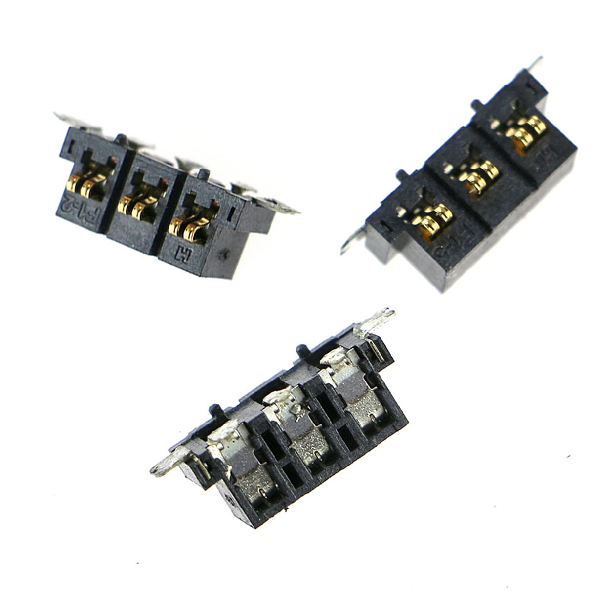 Replacement Battery Socket Connector Jack for Nintendo 2DS Repairs Parts(3pcs Pack)