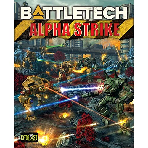 Catalyst Game Labs BattleTech Alpha Strike Box Set – Sci-Fi Mech Miniatures Wargaming - Fast Play Starter Set for Strategy Game Enthusiasts, Brown